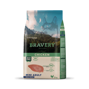 Bravery Mini Adulto Pollo